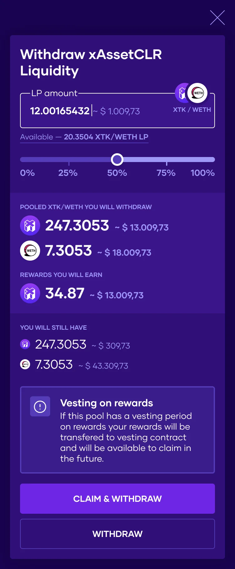 xToken visual